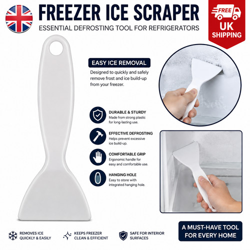 Freezer ice scraper set - scraper,