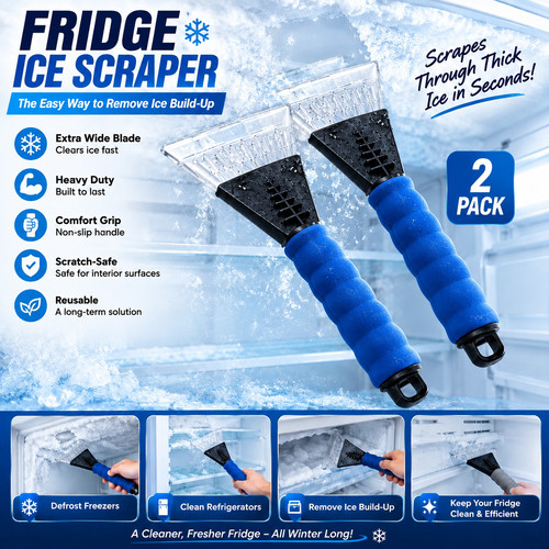 Fridge freezer ice scraper - 2, x